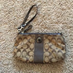 Coach wristlet